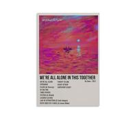 Dave We're All Alone in This Together Anti Splash Art Posters Living Room And Bedroom Hanging Paintings Suitable for Multiple Scenarios No Need for Punching Easy to Install Suitable for Gifts And Pers
