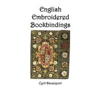 Davenport - English Embroidered Bookbindings - New hardback or cased b - P555z