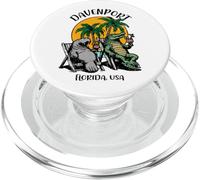 Davenport Florida USA Funny Manatee Alligator Design PopSockets PopGrip for MagSafe