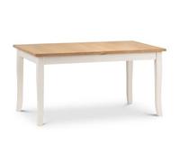 Davenport Ivory 6-8 Seater Extending Dining Table - 150cm-190cm