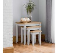 Davenport Nest of Tables - Set of 3 - Grey