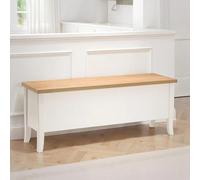 Davenport Storage Bench - Ivory