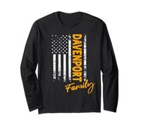 Davenport Surname American Davenport Last Name Davenport Long Sleeve T-Shirt