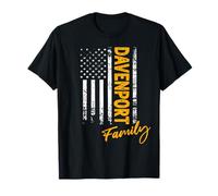 Davenport Surname American Davenport Last Name Davenport T-Shirt