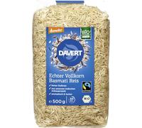 Davert Real basmati rice brown, 500 g