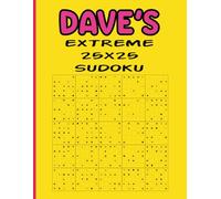 Dave's Extreme 25x25 Sudoku