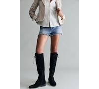 Davey Over-The-Knee Lace-Up Boots Shoe at Free People in Black, Size: US 7.5 - female