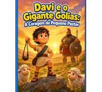 Davi e o Gigante Golias: A Coragem do Pequeno Pastor: Uma Aventura Bíblica sobre Coragem e Fé para Crianças de 2 a 5 Anos