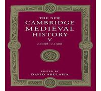David Abulafia The New Cambridge Medieval History Paperback Book David Abulafia Multicolor