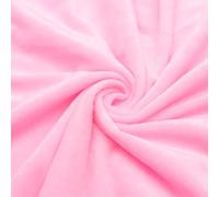 David accessories Fabric Soft Plush and Skin Friendly Thin Sheer Fabric by The Yard 62" Wide Blanket, Change Station Cover, Pillow, Scarf (Light Pink, 1 Yard)