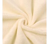 David accessories Fabric Soft Plush and Skin Friendly Thin Sheer Fabric by The Yard 62" Wide Blanket, Change Station Cover, Pillow, Scarf (Light Yellow, 1 Yard)