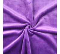 David accessories Fabric Soft Plush and Skin Friendly Thin Sheer Fabric by The Yard 62" Wide Blanket, Change Station Cover, Pillow, Scarf (Deep Purple, 1 Yard)
