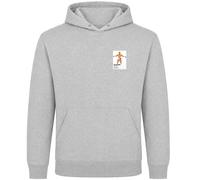 David Allen Boxing Icon Frame Men's Hoodie - Gray / 2XL