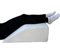 David & Amaya Large Leg Elevation Wedge Pillow for Adults - Post Surgery Recovery, Reading, Sleeping, Blood Circulation, Knee & Neck Pain Relief Bed Rest Foam Cushion With Washable Zip Cover