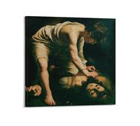 David And Goliath1600 Poster by Caravaggio Canvas Art And Wall Art Picture Print Modern Family Bedroom Decors 20x20inch(50x50cm)
