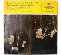 David and Igor Oistrakh (violins) - Deutsche Grammophon Gesellschaft - DGM 18393: Bach Double Concerto D minor, Sonata for 2 Violins and Harpsichord C Major; Vivaldi Concerto grosso A minor Op. 3 No. 8; Tartini Trio Sonata F major: David and Igor Oistrakh (violins): Gewandhaus Orchestra: Vinyl LP