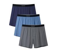 DAVID ARCHY Men's Boxers Men's Cotton Underwear Breathable Super Soft Boxer