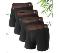 DAVID ARCHY Mens Boxers, Ultra Soft and Comfortable Mens Boxer Shorts Underwear Multipack, Men's Boxer Briefs Underwear