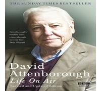 David Attenborough Life on Air Paperback Book David Attenborough Multicolor