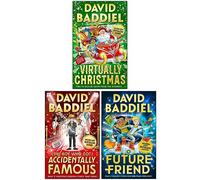David Baddiel 3 Books Collection Set (Virtually Christmas, The Boy Who Got Accidentally Famous, Future Friend)