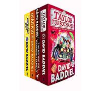 David Baddiel 4 Book Collection Set (Birthday Boy, Taylor Turbochaser, Accidentally Famous, Head Kid)