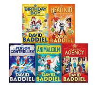 David Baddiel 5 Books Collection Set Person Controller Birthday Boy AniMalcolm