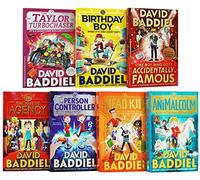 David Baddiel Collection 7 Books Set (The Parent Agency, The Person Controller, AniMalcolm, Head Kid, Birthday Boy, The Taylor TurboChaser & The Boy Who Got Accidentally Famous)