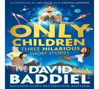 David Baddiel ONLY CHILDREN PB : Three Hilarious Short Stories Paperback Book David Baddiel Multicolor