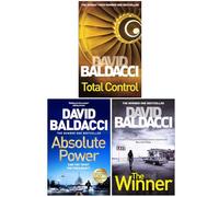David Baldacci Collection 3 Books Set (Total Control,Absolute Power,The Winner)