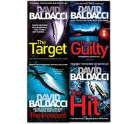 David Baldacci Will Robie Series 5 Books Collection Set Hit- the Innocent,the Target, the Guilty