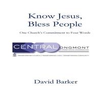 David Barker Know Jesus, Bless People Paperback Book David Barker Multicolor