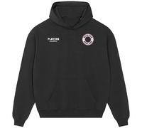 David Beckham Circle Logo Men's Hoodie - Black / S