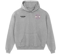 David Beckham Circle Logo Men's Hoodie - Gray / L