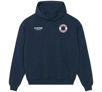 David Beckham Circle Logo Men's Hoodie - Navy / L