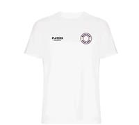 David Beckham Circle Logo Men's T-Shirt - White / M