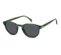 Sunglasses David beckham Db 1007/s col. 1ed/ir Man Round Transparent green