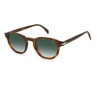 DAVID BECKHAM DB 1007/S 45Z/9K Man Sunglasses Acetate Havana Multicolor Round Shaded