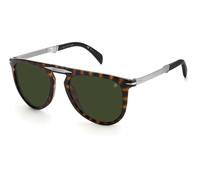 DAVID BECKHAM DB 1039/S/FD 086/QT Man Sunglasses Plastic Havana Green Pilot
