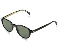 David Beckham Db 1044/s BSC/O7 BLACK SILVER Sunglasses Men's Acetate, Standard, 51