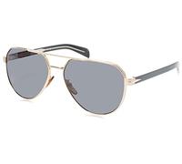 David Beckham DB 1121/G/S GOLD/DARK GREY 61/16/145 men Sunglasses
