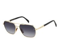 David Beckham DB 1128/G/S RHL/9O Men's Sunglasses Gold Size 59