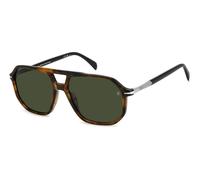 David Beckham DB 1172/S Brown horn ruthenium 59/16/145 MAN Sunglasses