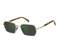David Beckham DB 1174/S 8JD/MT Men's Sunglasses Silver Size 55