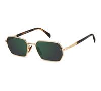 DAVID BECKHAM DB 1174/S 8SO/MT Man Sunglasses Metal Green Squared Normal Mirror