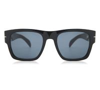 David Beckham Sunglasses Black Square DB 7000/S BOLD 807KU 52 Men