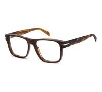 David Beckham DB 7020/CRAFTED Brown horn 52/19/145 MAN Eyewear Frame