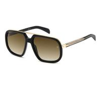 David Beckham DB 7101/S 2M2/HA Men's Sunglasses Black Size 57