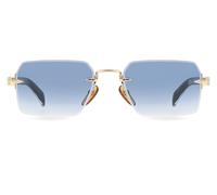 David Beckham DB 7109/S RHL/08 Men's Sunglasses Gold Size 56