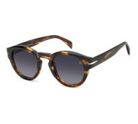 David Beckham Db-7110-s-ex4 49/25/145 Sunglasses Brown Grey/CAT3 Men