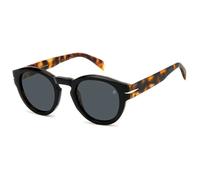 David Beckham DB 7110/S WR7/IR Men's Sunglasses Black Size 49
